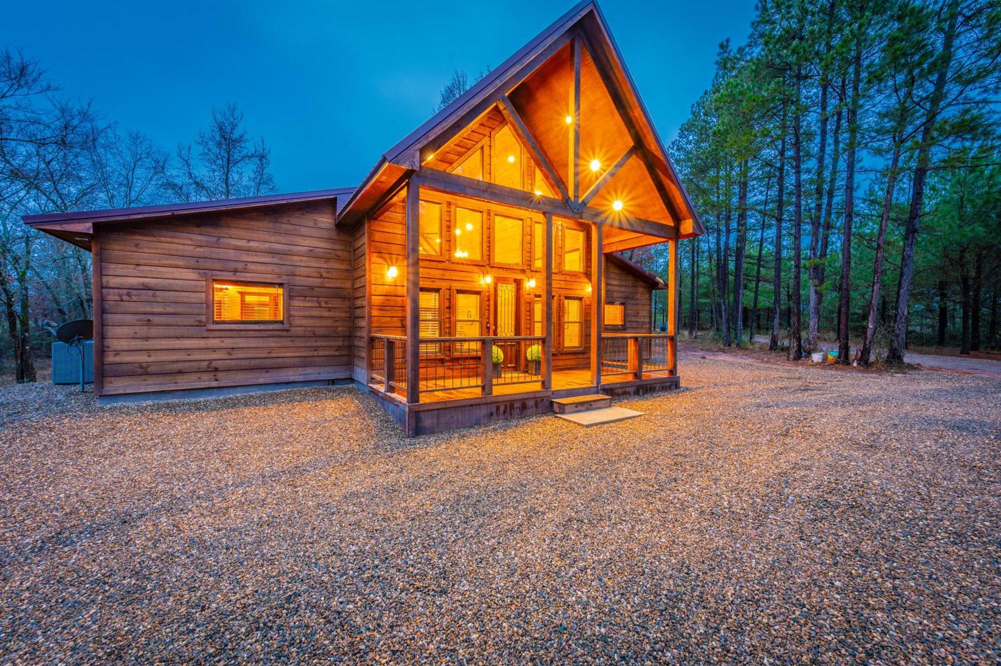 The Luxurious Blue Sky Lodge Is Epic! Broken Bow Exterior foto