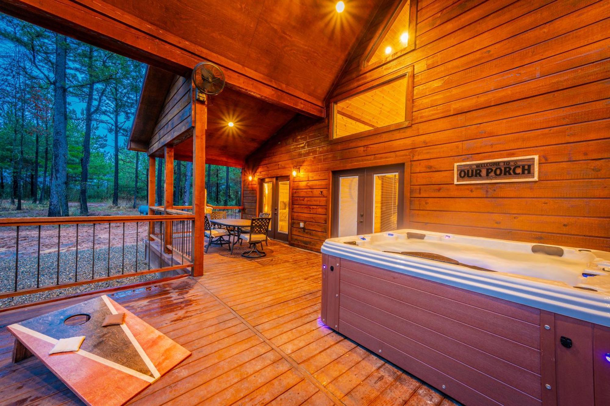 The Luxurious Blue Sky Lodge Is Epic! Broken Bow Exterior foto