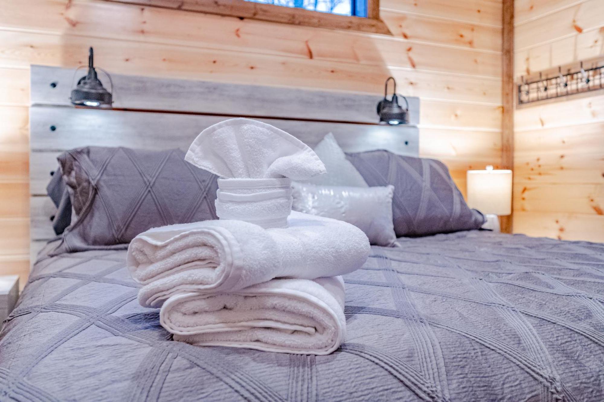 The Luxurious Blue Sky Lodge Is Epic! Broken Bow Exterior foto