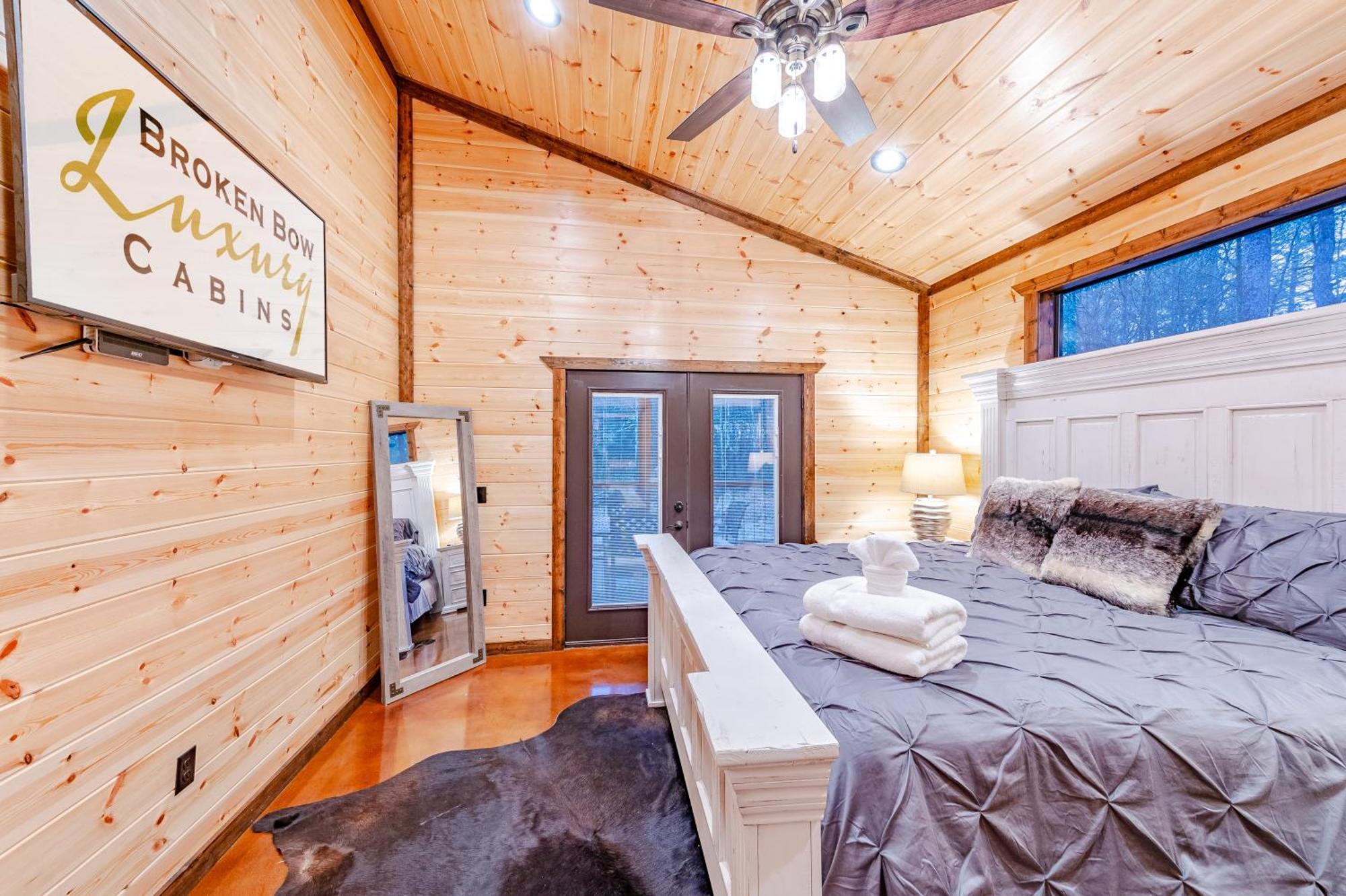 The Luxurious Blue Sky Lodge Is Epic! Broken Bow Exterior foto